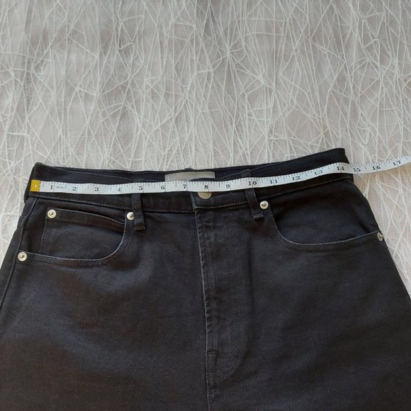 Everlane The Way High Jean Size 27 High Waisted Rigid Organic Cotton Button Fly - Picture 7 of 12